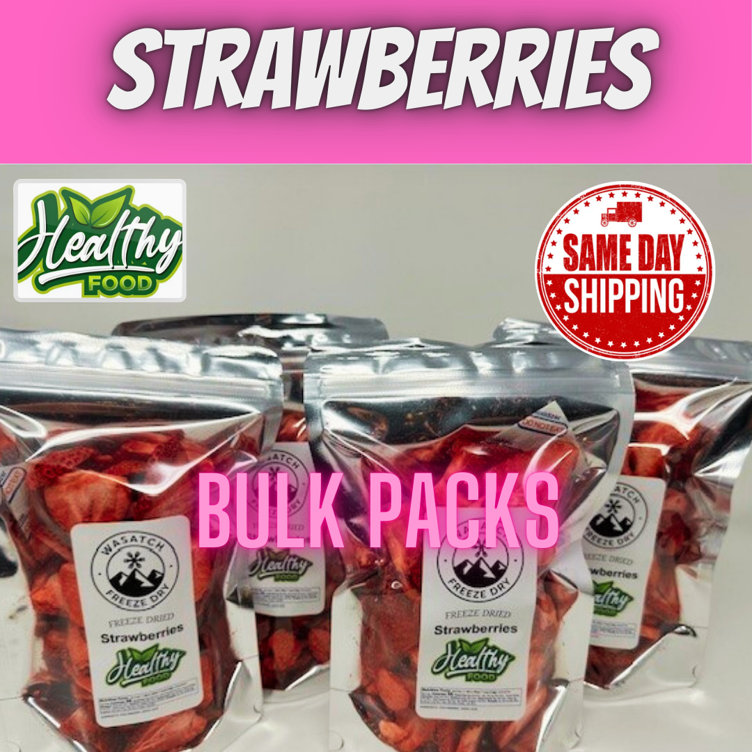 Organic Freeze Dried Strawberries W/ Chocolate Drizzle (Organic)