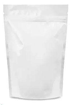 6"x9"x3" White Mylar Storage Bags (100 Pack)