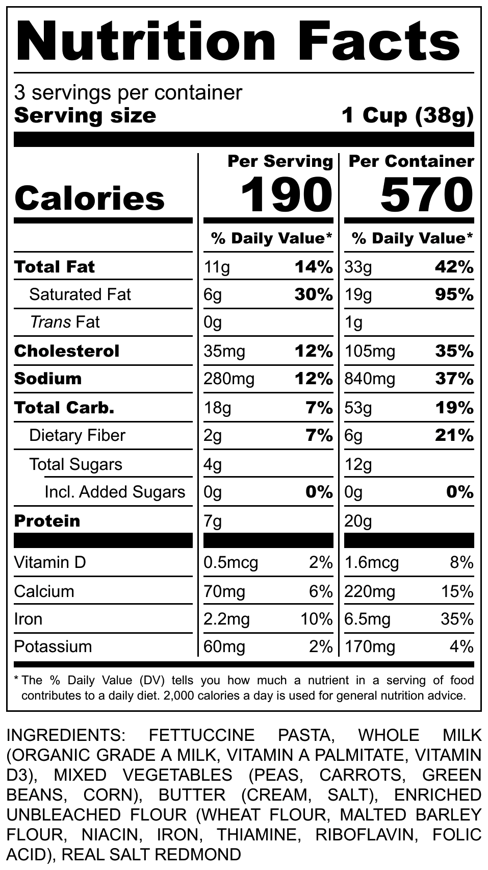 Pasta Primavera- Vegetarian