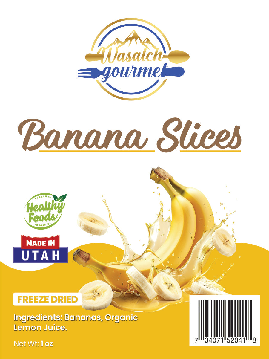 Freeze Dried Bananas Slices