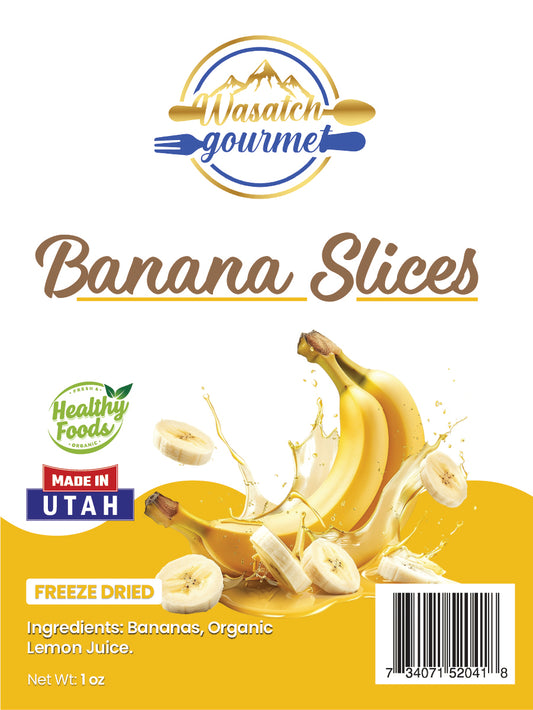 Freeze Dried Bananas Slices
