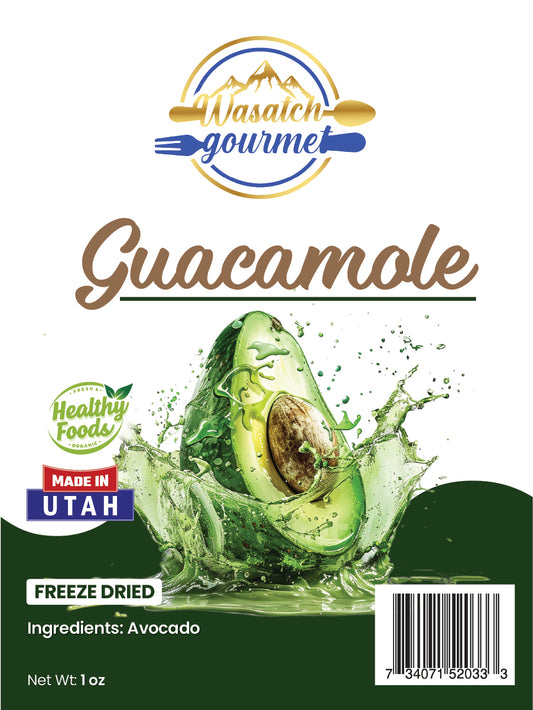 Freeze Dried Guacamole Dip